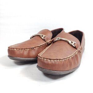 Simply Styled Loafers Men's Size 11 Brown Leather